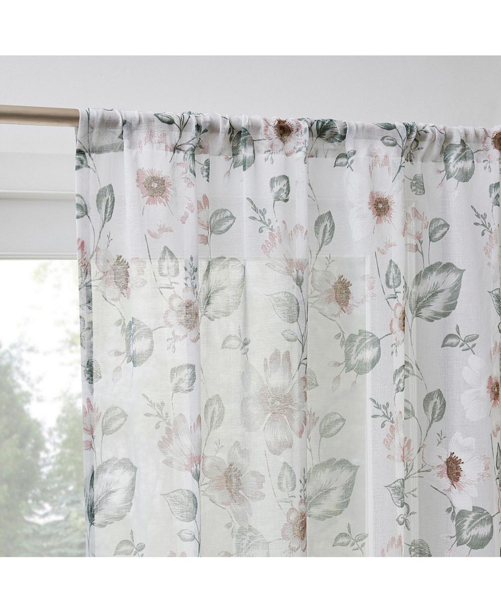 Штора No. 918 Anya Floral Puff Print Sheer