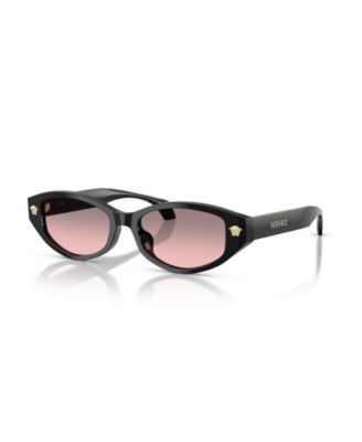 Женские солнцезащитные очки Versace кошачий глаз с низкой переносицей VE4512D
