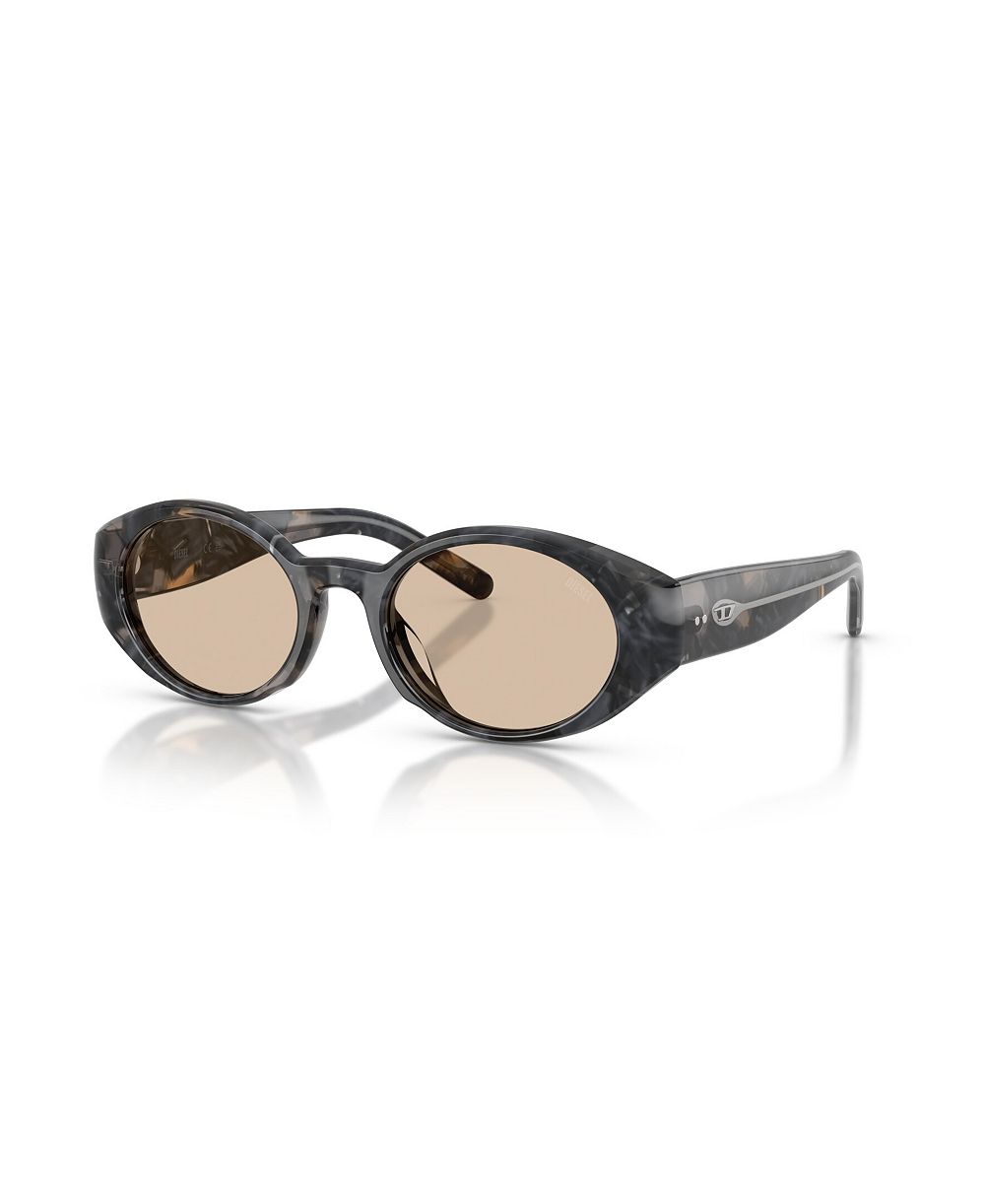 Diesel Oval Acetate Sunglasses DL2008U
