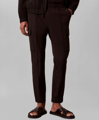 Calvin Klein Мужские брюки карго Tech Dobby Slim-Fit