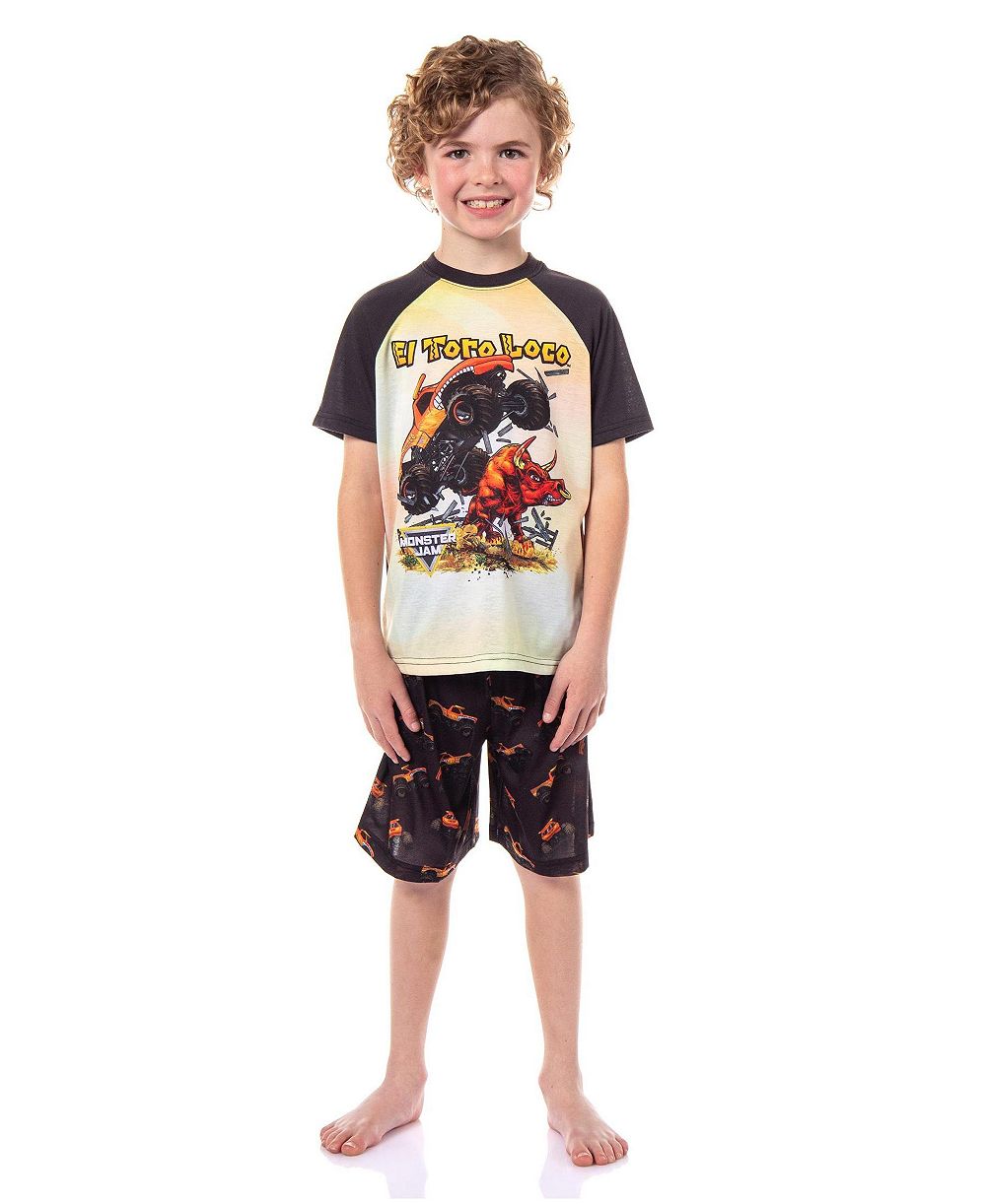 Детский комплект пижамы Monster Jam 2-Piece El Toro Loco Crazy Bull