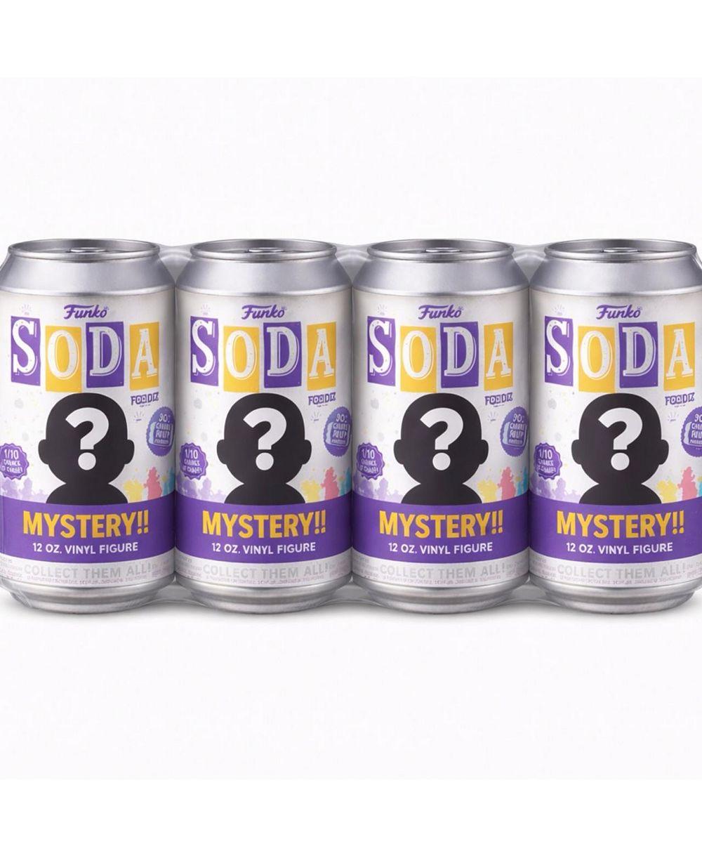 Набор фигурок Funko Soda Mystery Pack, 4 шт. случайный выбор