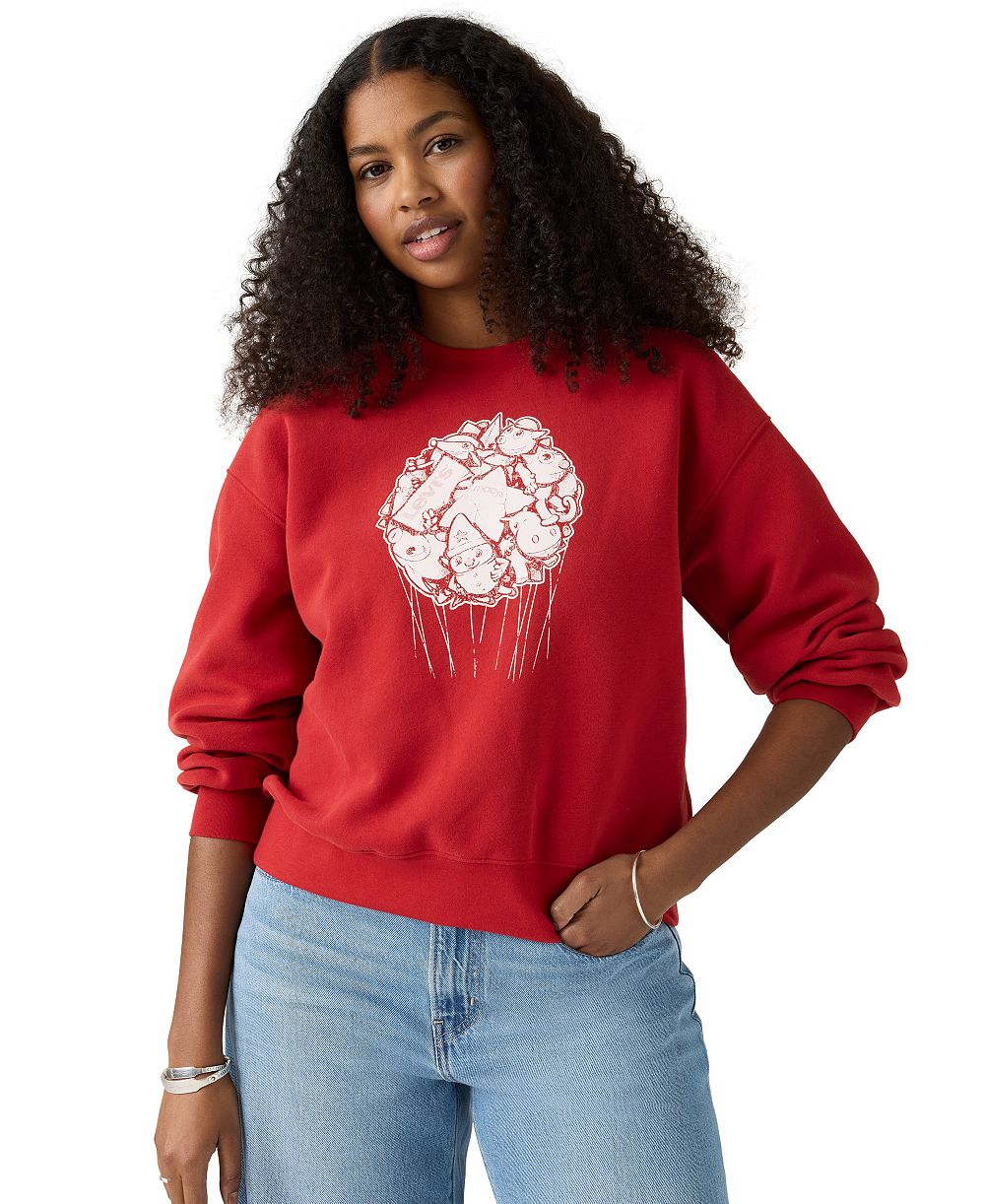 Levi's® Women's Macy's 100th Parade Everyday Crewneck Sweatshirt, Macy's Exclusive