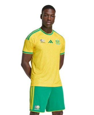 Adidas Мужская джерси ЮАР 2026 Home Replica, желтая