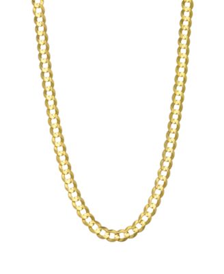 Золотая цепь Italian Gold 22" в 10k Yellow Gold