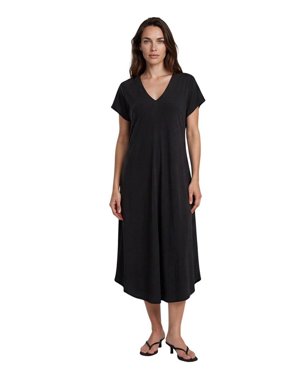 Женское платье Masai Copenhagen Manebili V-Neck Draped Midi Dress
