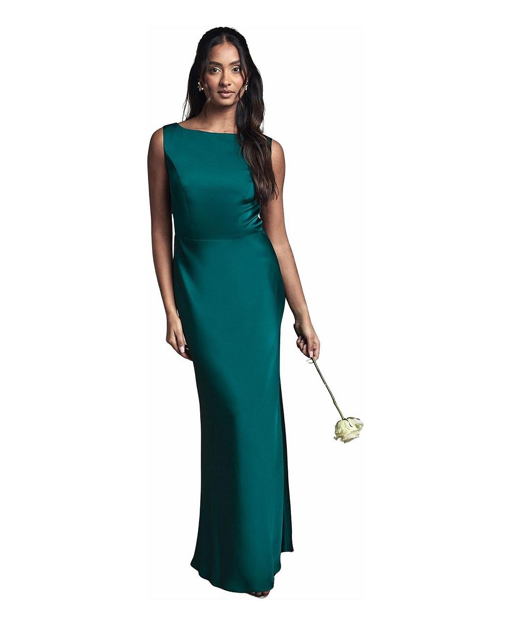 Женское атласное платье Coast Women's Sleeveless Bridesmaid