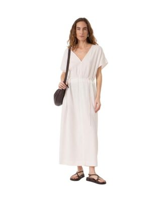 Женское платье Hush Remy Pleated Linen Blend Midi
