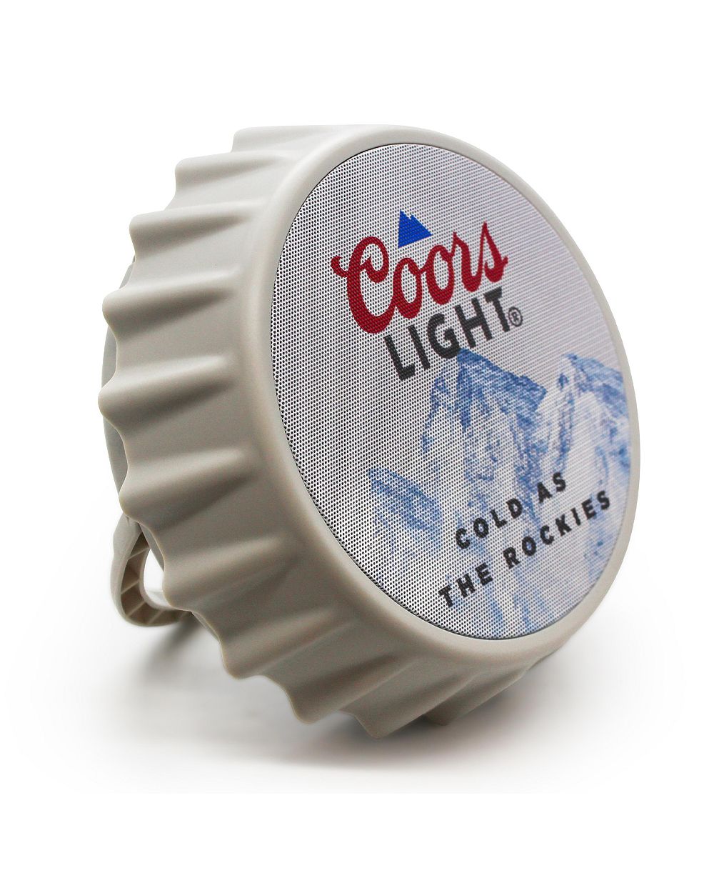 Bluetooth-динамик Coors Light в виде крышки от бутылки с LED-подсветкой