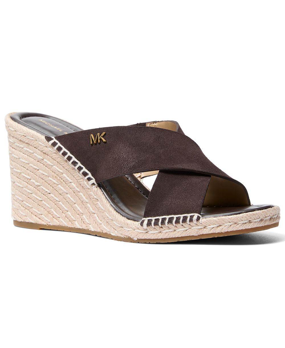 Сандалии на клине для женщин, модель Kenzie, без шнуровки, Michael Kors