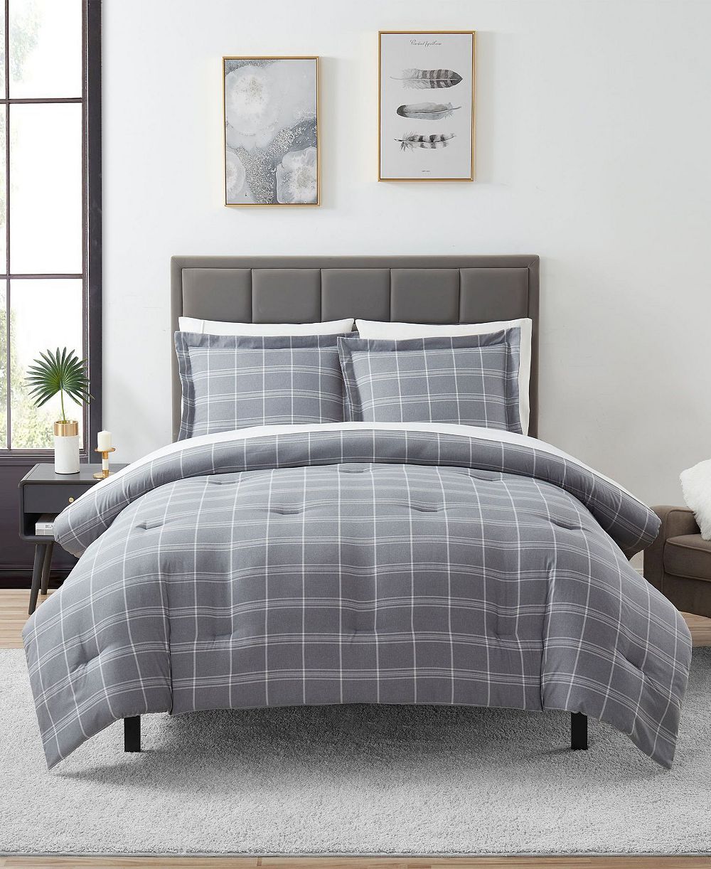 Sweet Home Collection Chambray Weave комплект постельного белья из 7 предметов, King