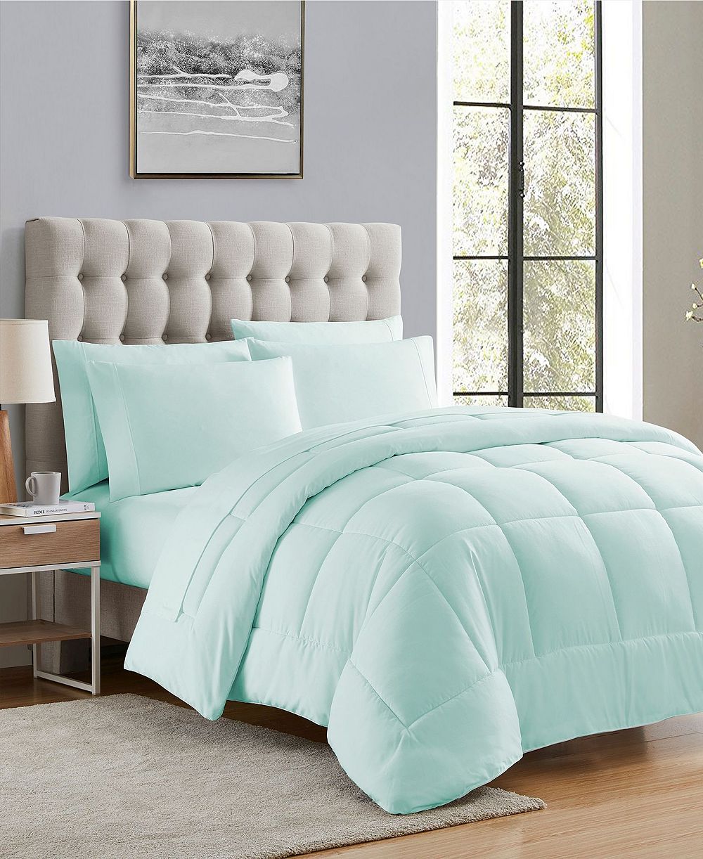 Sweet Home Collection Luxury All-Season Solid комплект постельного белья из 7 предметов, RV Queen
