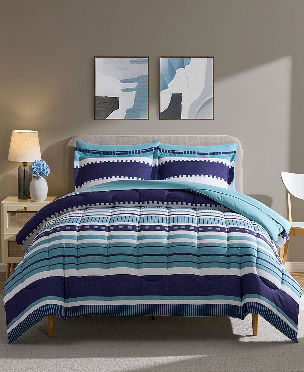 Sweet Home Collection Marino Down Alternative комплект постельного белья из 7 предметов, King