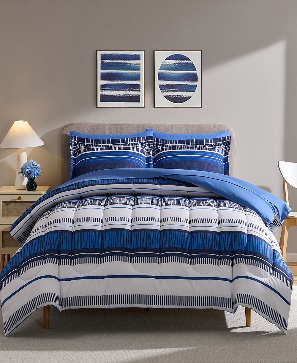 Sweet Home Collection Mediterranean Down Alternative комплект постельного белья из 5 предметов, Twin