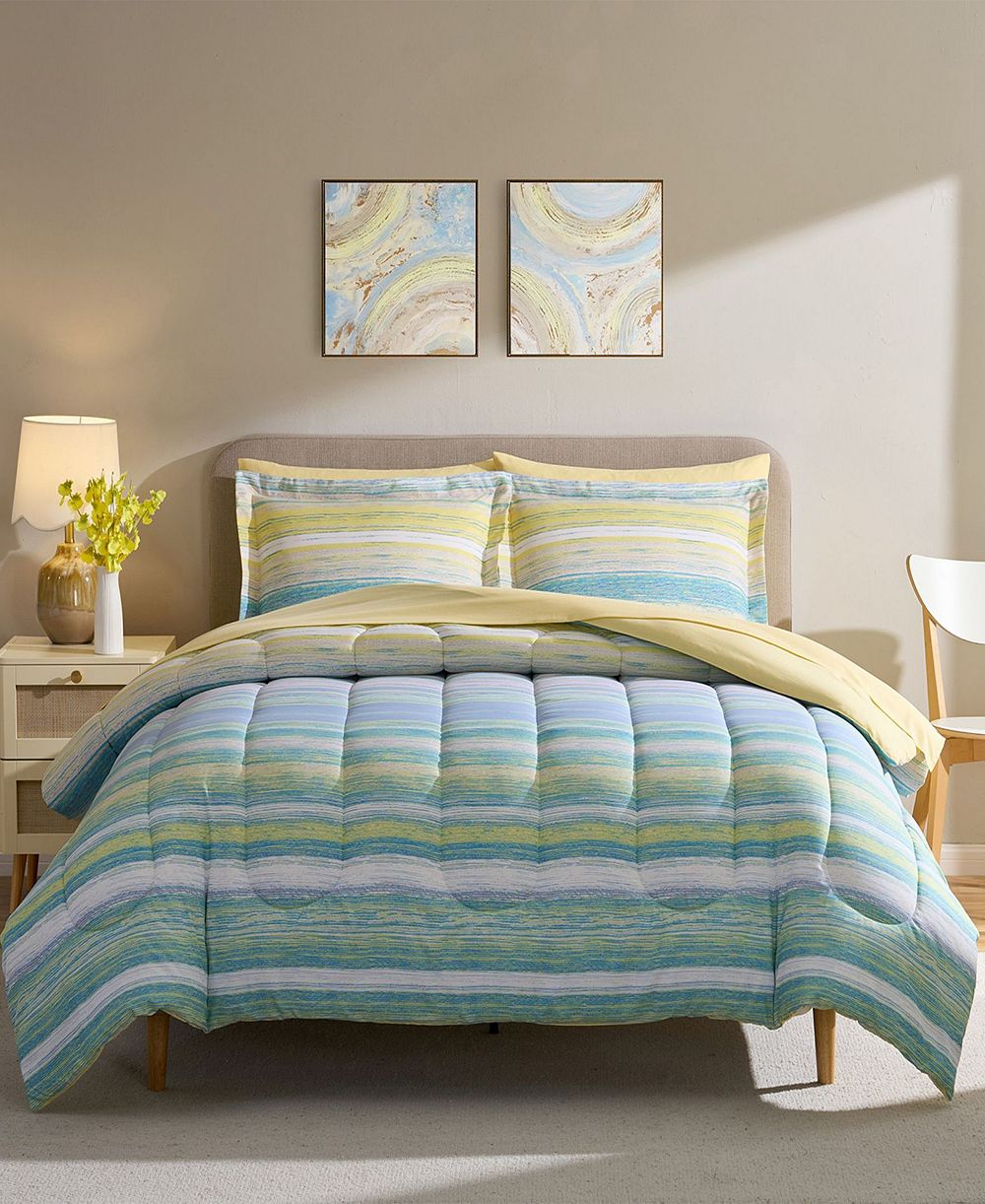 Sweet Home Collection Sorento Down Alternative комплект постельного белья из 7 предметов, King