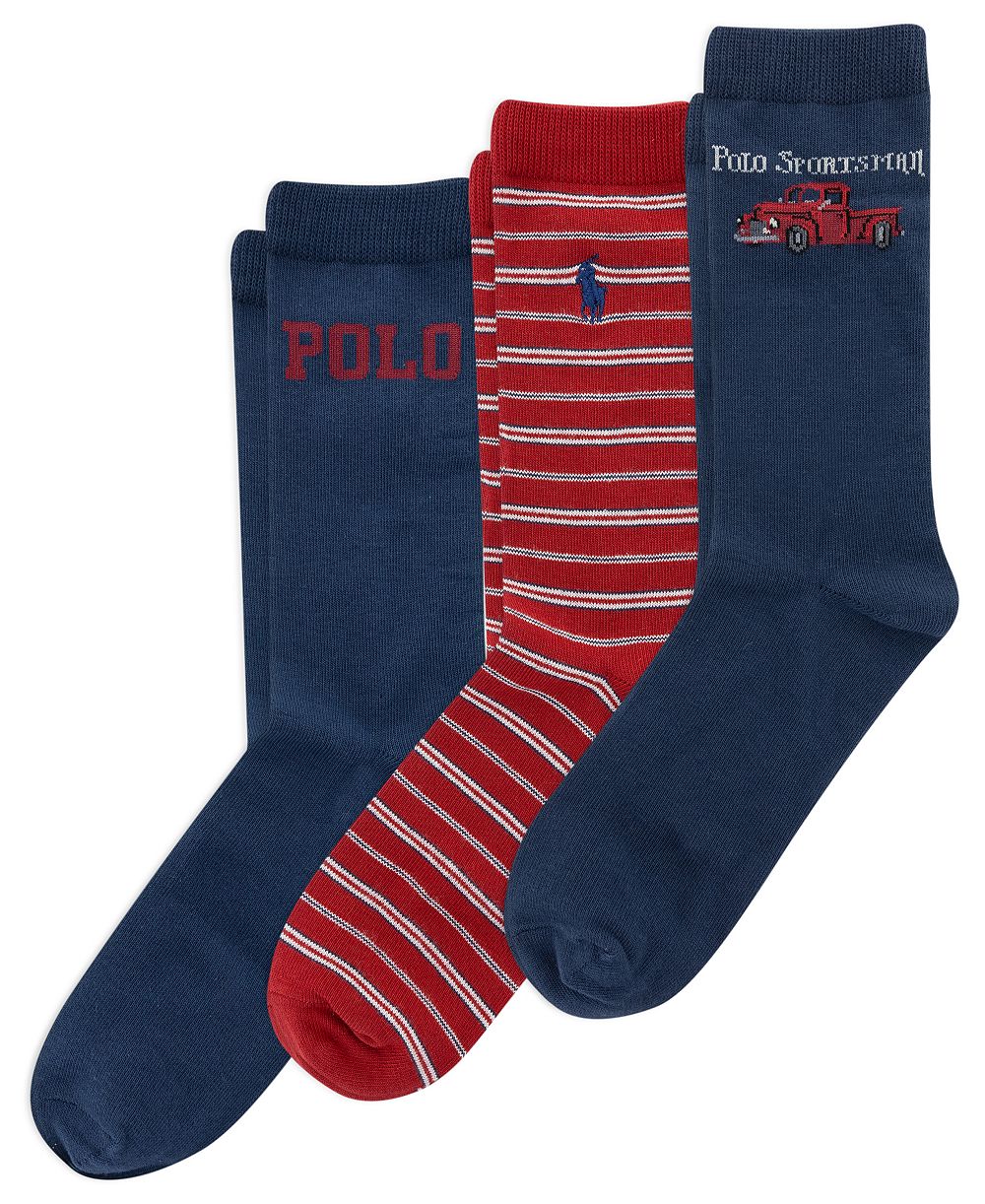 Детские носки Polo Ralph Lauren Vintage Truck, 3 шт.