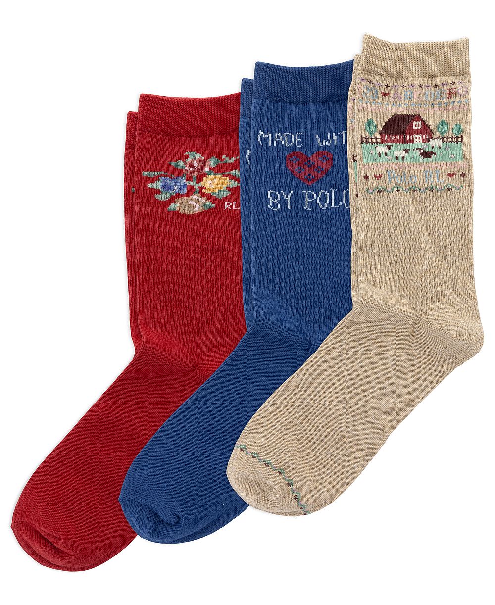 Детские носки Polo Ralph Lauren, 3 шт.
