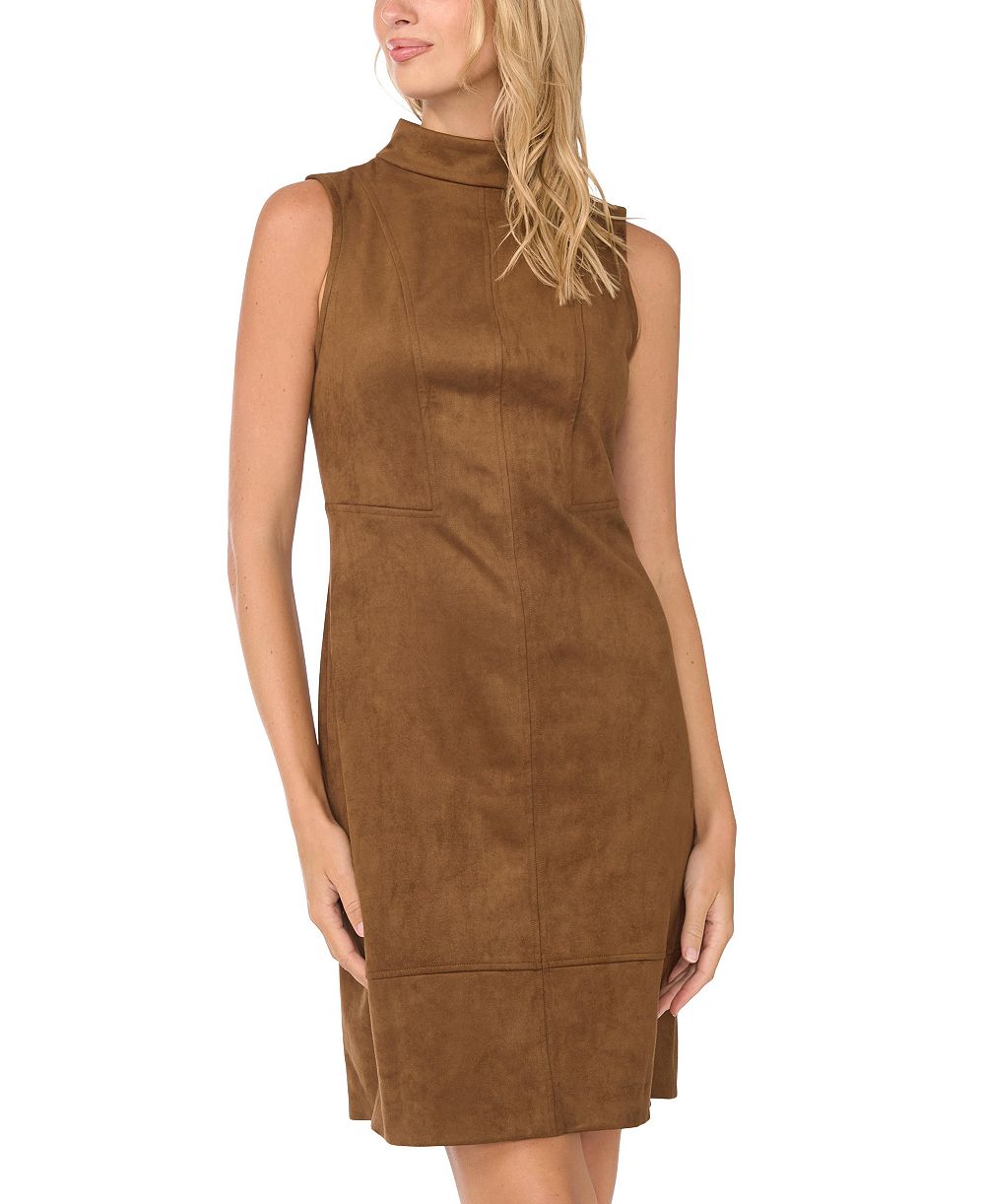 Женское миди-платье Vince Camuto High Neck Princess Seam