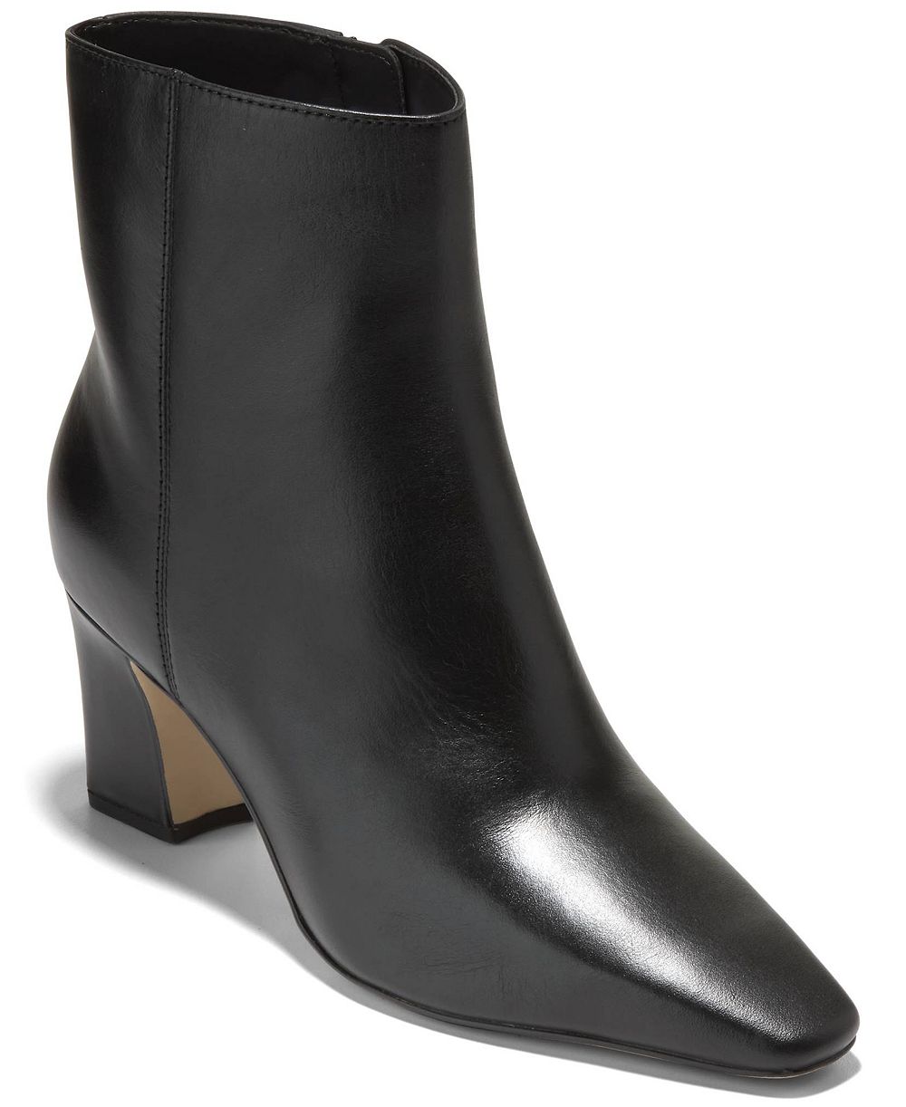 Cole Haan Women's Blanche Snip Toe Zipper Booties