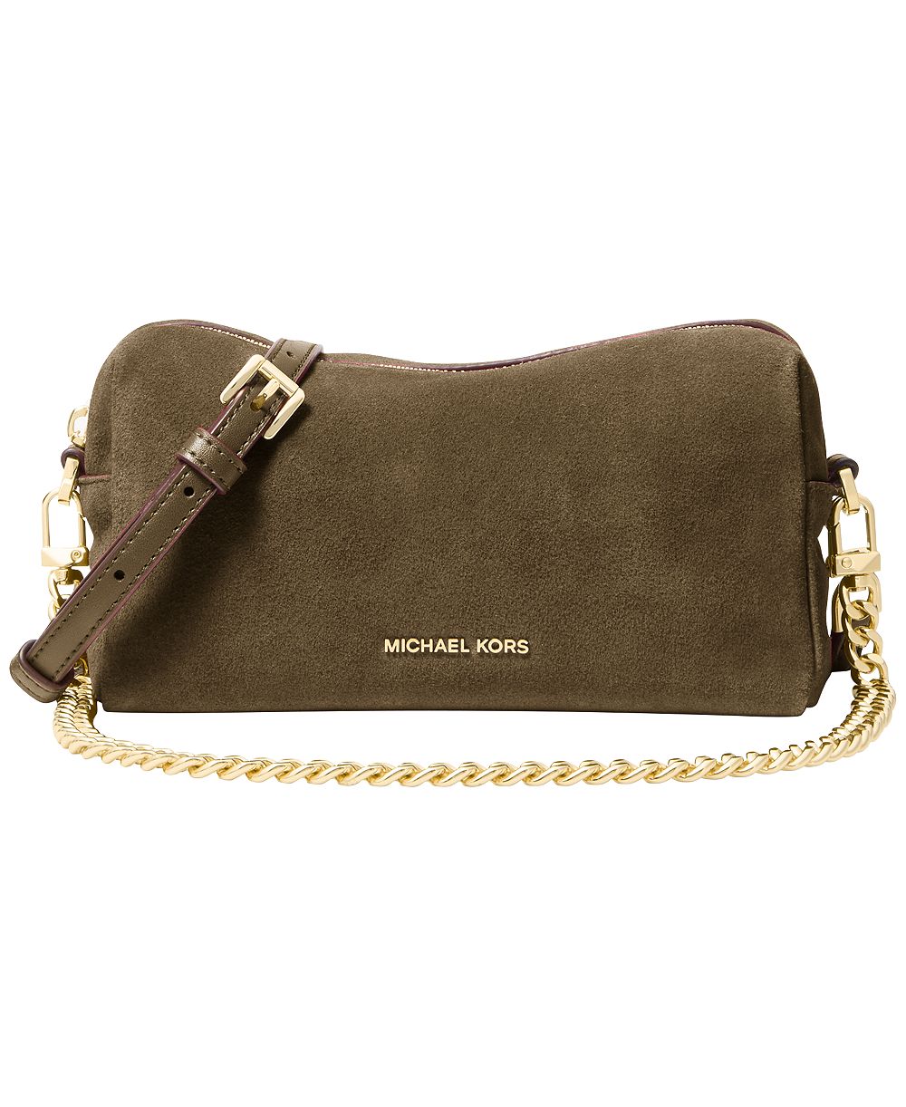 Michael Kors Bryant Small Soft Crossbody with Chain Handbag