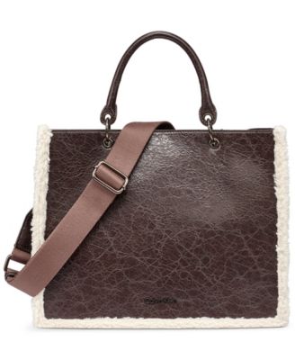 Calvin Klein сумка-тоут Kieran Medium из шерпы