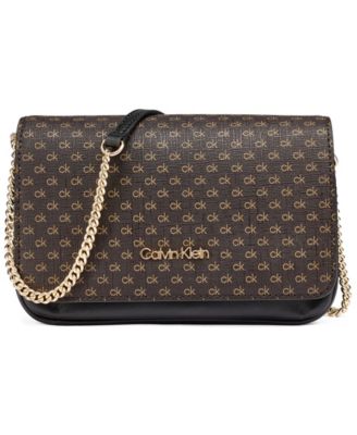 Женская сумка через плечо Calvin Klein Magnetic Snap Emma Mini Crossbody Satchel