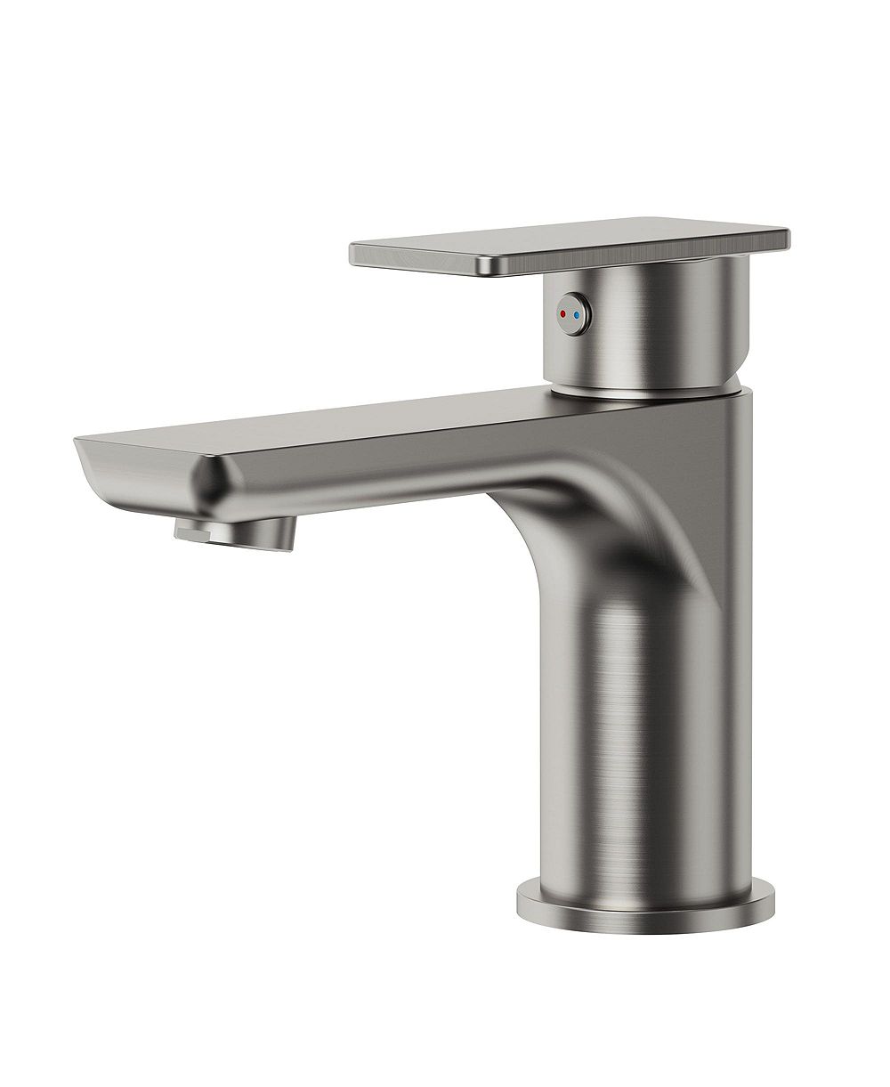 EVERSTEIN Bathroom Faucet with Drain Assembly, Single Handle Bathroom Sink Faucet