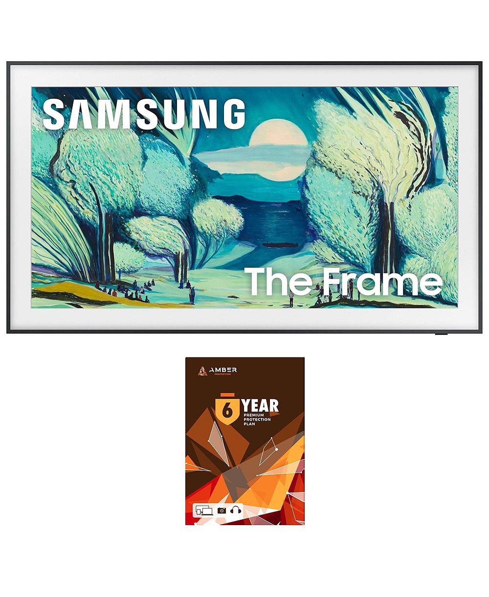 Смарт-телевизор Samsung The Frame QLED 4K 65 Inch, арт-режим, модель QN65LS03FADXZA (2025)