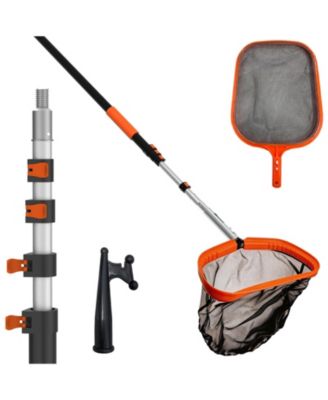 Сачок для чистки бассейна XDOVET с телескопической ручкой 16feet Heavy Duty Fine Mesh