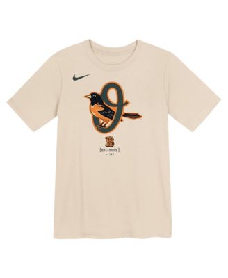 Nike Детская футболка Baltimore Orioles 2026 City Connect Logo, кремовая