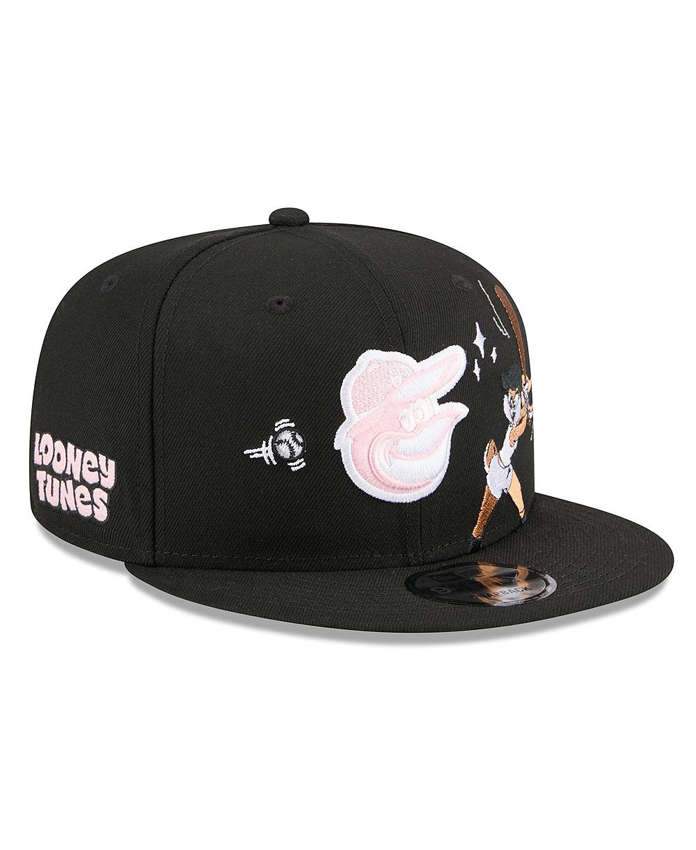 Мужская кепка New Era Black Baltimore Orioles Looney Tunes Lola Bunny 9FIFTY Snapback