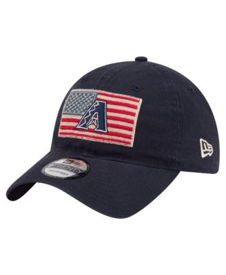 New Era Men's Navy Arizona Diamondbacks Americana Flag 9TWENTY Adjustable Hat