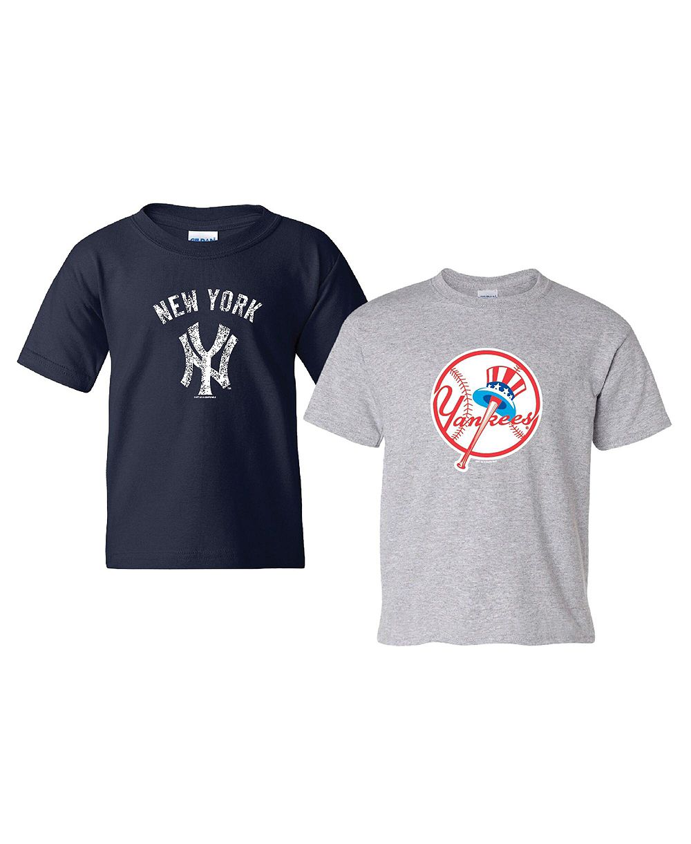 Детский набор из 2 футболок Soft As A Grape New York Yankees Cooperstown