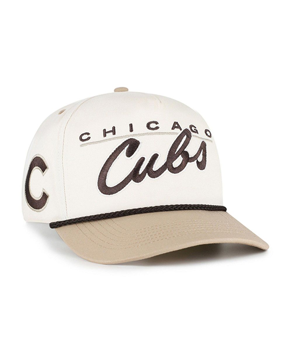 Мужская кепка '47 Brand Chicago Cubs Neutral Terrain Hitch Rope Adjustable Natural/Tan