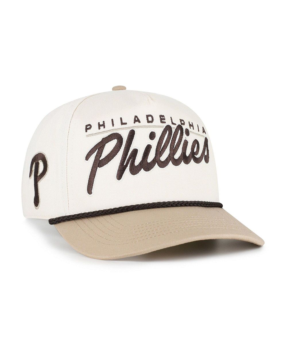 '47 Brand мужская натуральная/бежевая Philadelphia Phillies Neutral Terrain Hitch верёвочная регулируемая кепка
