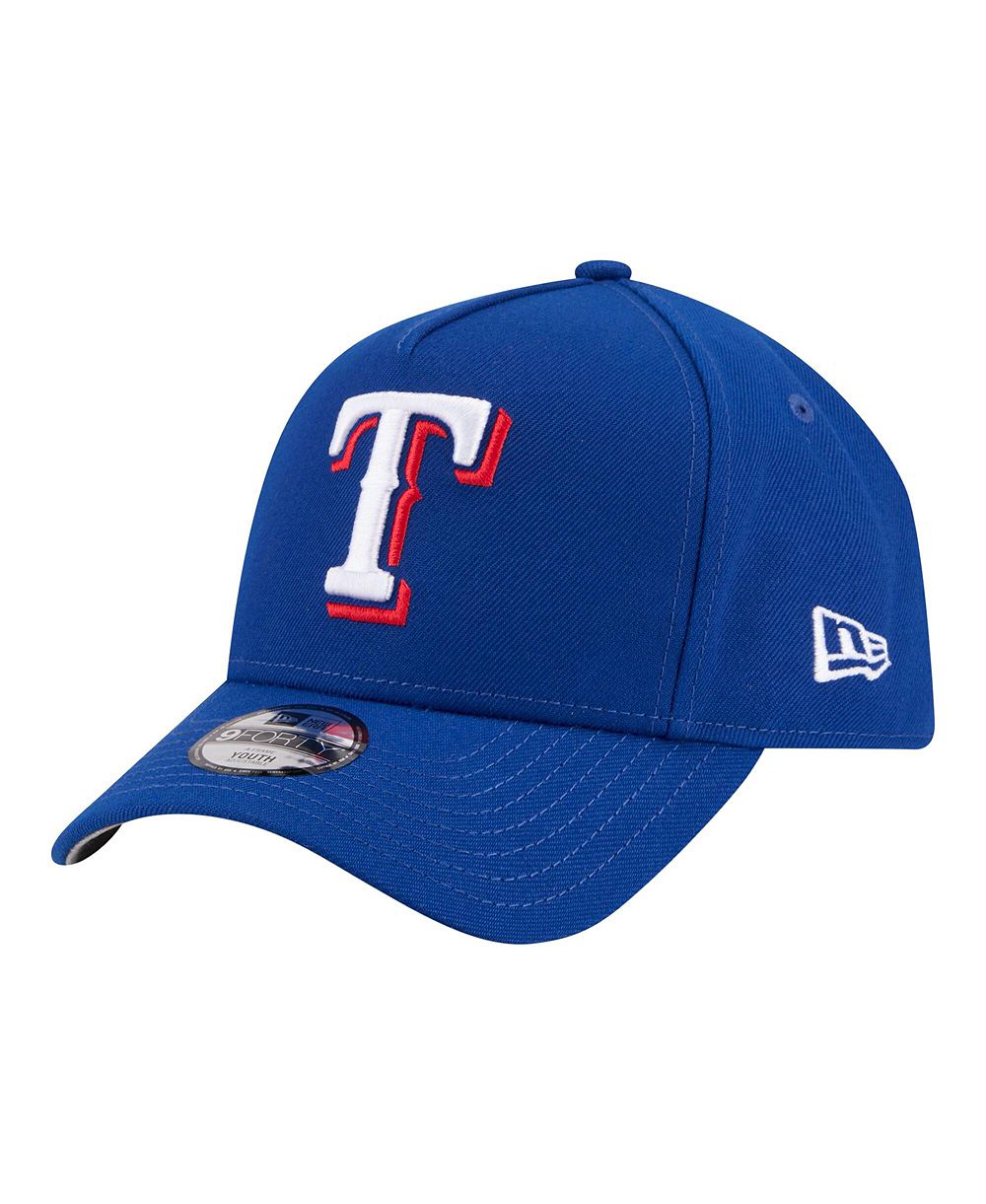 Кепка New Era Big Boys and Girls Royal Texas Rangers 9FORTY A-Frame Adjustable Hat