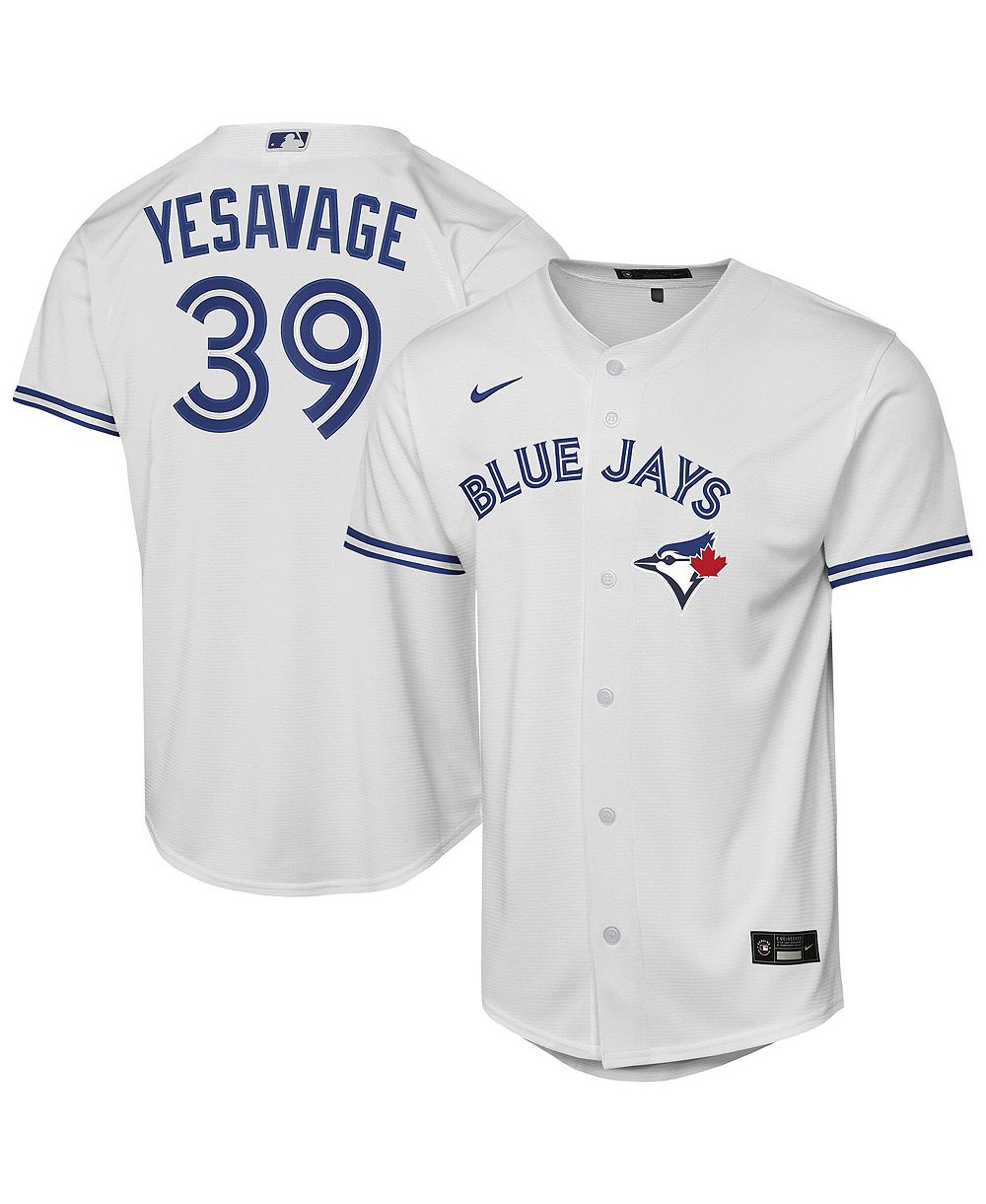 Джерси Nike Trey Yesavage White Toronto Blue Jays для мальчиков и девочек