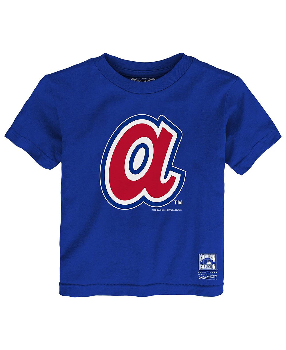 Детская футболка Mitchell & Ness Atlanta Braves Retro Logo