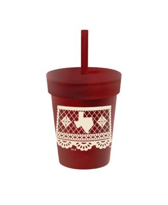 Силиконовый стакан Wincraft Texas Rangers 2026 City Connect 8oz. с крышкой и трубочкой
