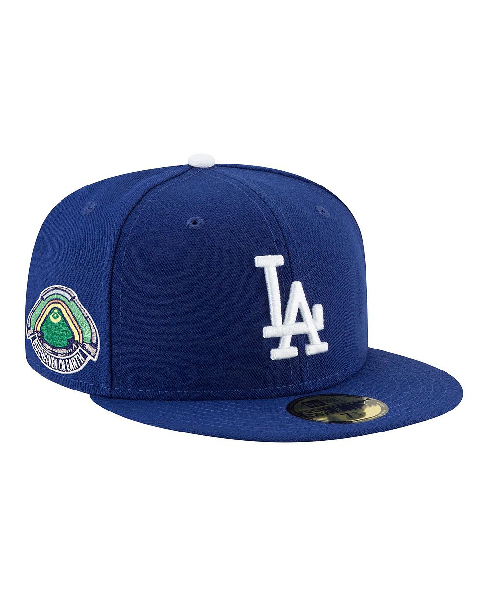 Мужская кепка New Era Royal Los Angeles Dodgers Blue Heaven On Earth Stadium Patch 59FIFTY Fitted