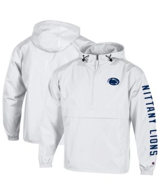 Мужская куртка Champion Penn State Nittany Lions Cloud Packable Half-Zip Hooded в цвете White