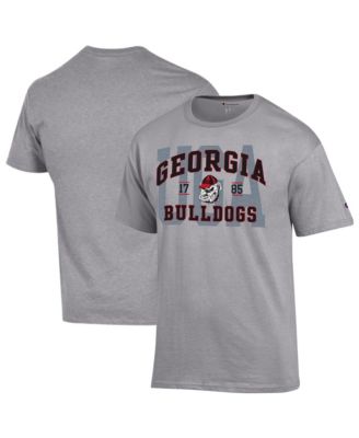 Champion Men's Heather Gray Georgia Bulldogs Varsity T-Shirt