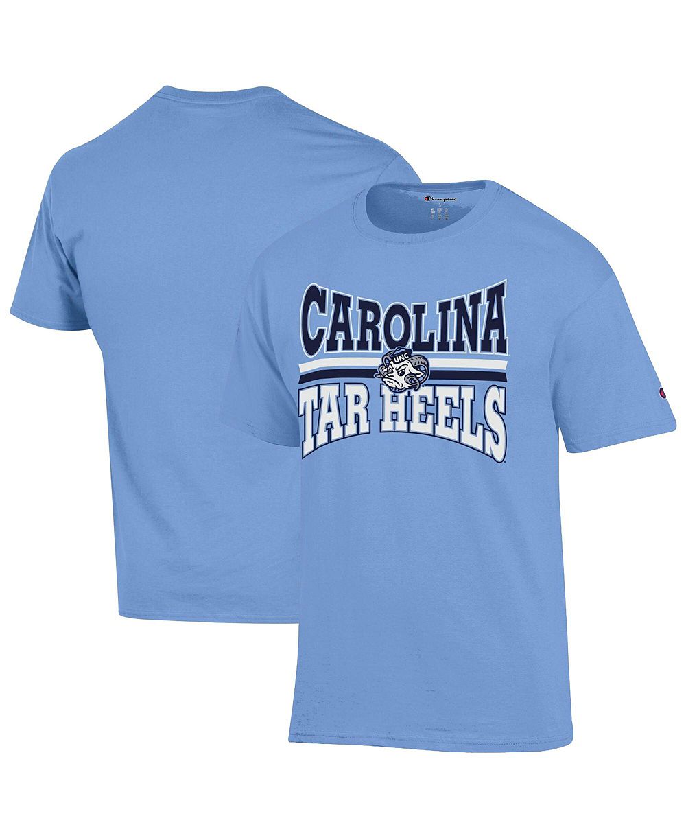 Мужская футболка Champion Carolina Blue North Carolina Tar Heels Team Zoom T-Shirt
