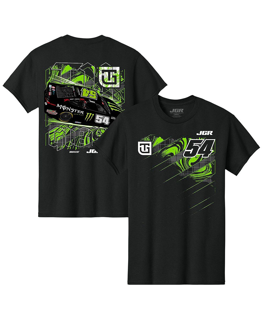 Мужская футболка Joe Gibbs Racing Team Collection Black Ty Gibbs Monster Energy Car