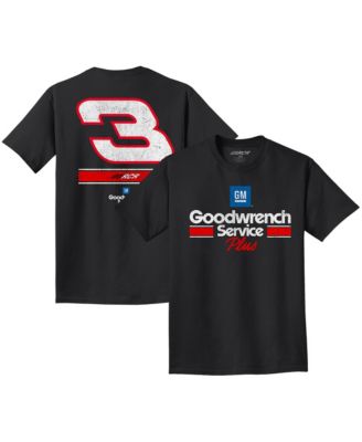 Мужская футболка Richard Childress Racing Team Collection 3 GM Goodwrench Service Plus Black