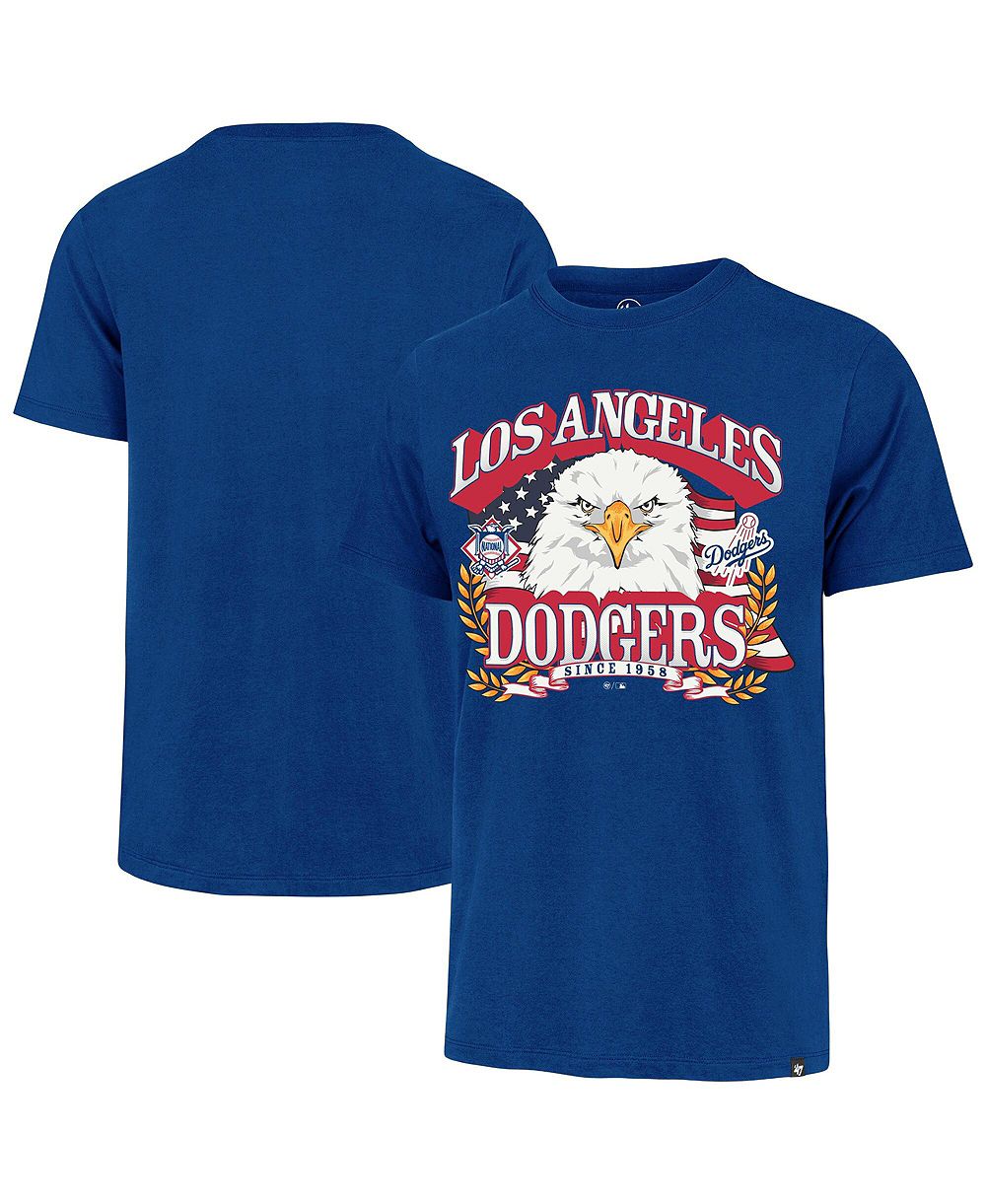 Мужская футболка '47 Brand Los Angeles Dodgers Americana Eagle Royal