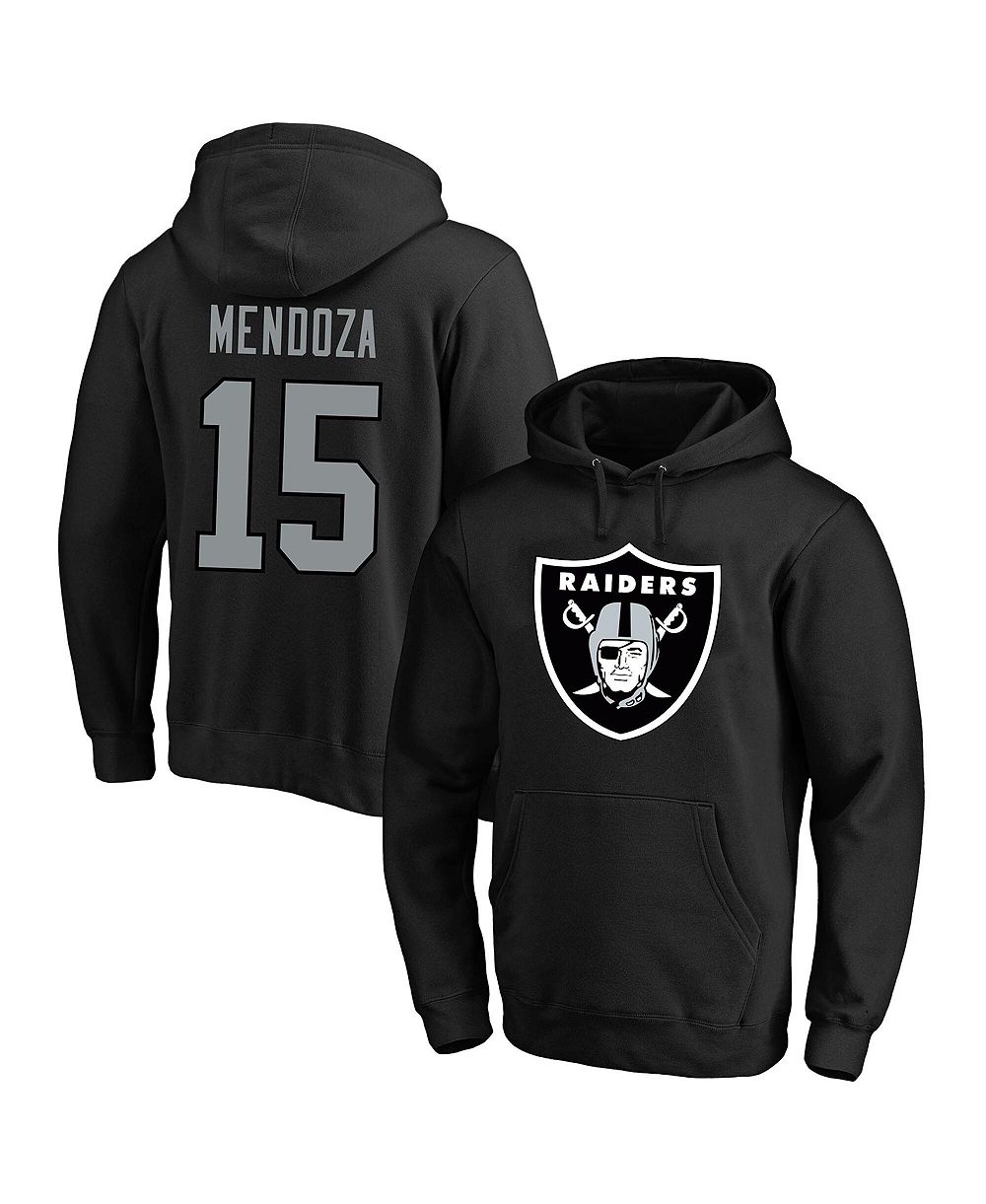 Мужская худи Fanatics Fernando Mendoza Las Vegas Raiders Big & Tall Name & Number Fleece