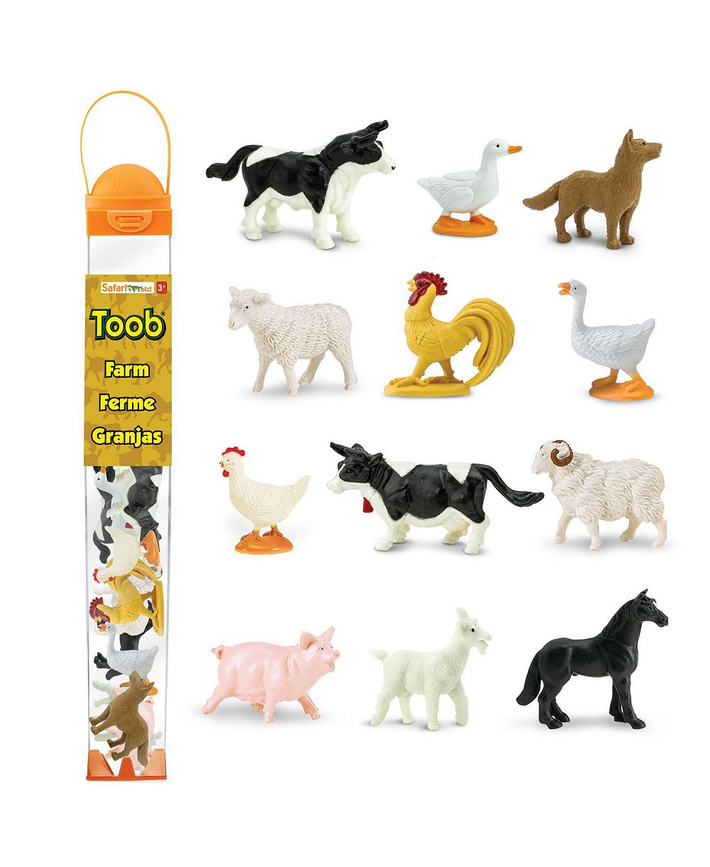 Safari Ltd. Farm Hand-Painted Mini 12-Piece Figurine Set, Ages 3+ фигурка