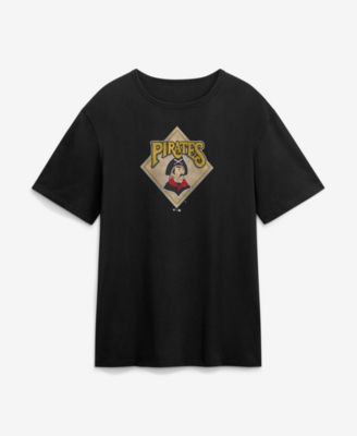 Мужская футболка Fanatics Pittsburgh Pirates Alternate Logo Legacy, черная