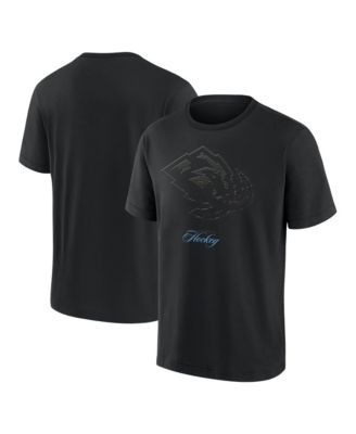 Мужская футболка Fanatics Utah Mammoth Blackout Heavyweight